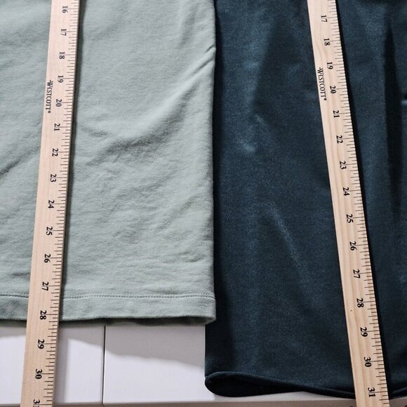 Top Womens 4X Lot of 2 Green Penningtons Melissa McCarthy Seven 7 LS Lagenlook - Picture 12 of 16